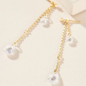 NWT Anthropologie Lila Drop Earrings